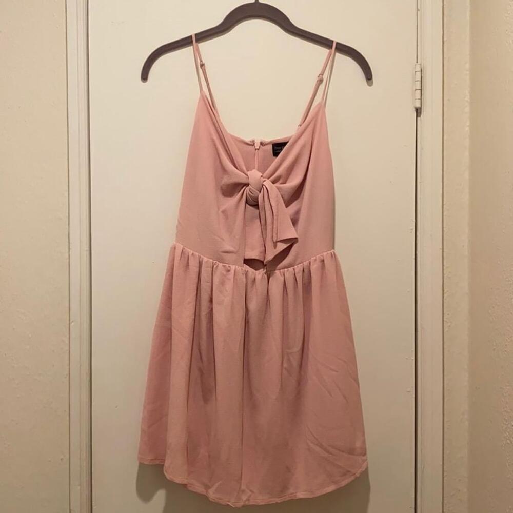 Pink Free Press Dress